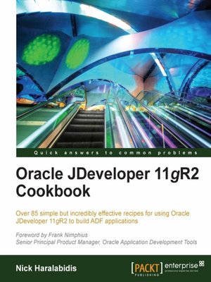 cover image of Oracle JDeveloper 11gR2 Cookbook